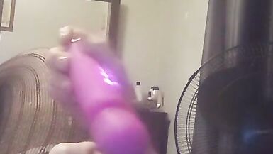 Mellissa cums all over her new dress