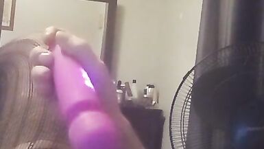 Mellissa cums all over her new dress