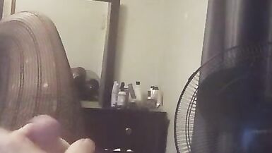 Mellissa cums all over her new dress