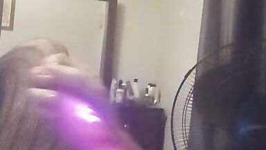 Mellissa cums all over her new dress