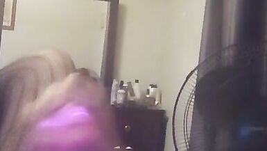 Mellissa cums all over her new dress