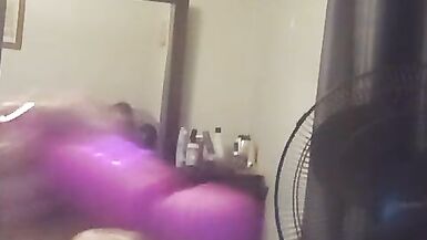 Mellissa cums all over her new dress