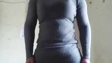 desi bhabhi indian crossdresser satin silk salwar suit indian college girl big tits boobs - 1 image