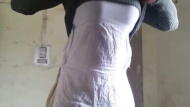 desi bhabhi indian crossdresser satin silk salwar suit indian college girl big tits boobs - 12 image