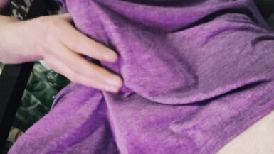 Bulge cock reveal femboy - 10 image