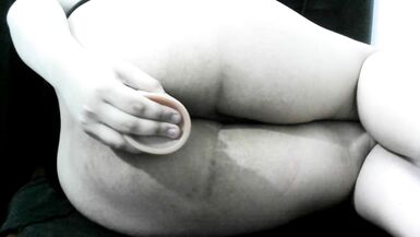 Just riding dick with my ass in ripped leggings - 14 image