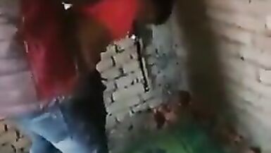 Me & My Friend Fucks A shemale outdoor