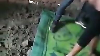 Me & My Friend Fucks A shemale outdoor - 3 image