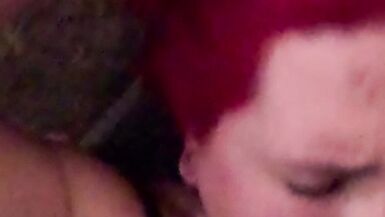 Big Tits Asian American sissy tranny trap used as a cum dump throat fuck riding cowgirl on fuck seat doggie bareback creampie p2 - 9 image