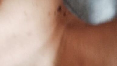 Lady with her favorite toy. Vibrator 3.