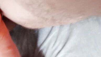 Lady with her favorite toy. Vibrator 3.