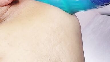 Fucking and stretching my ass