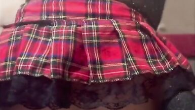 Sissy Slut Lisa Riding Toy Till Sissygasm - 1 image