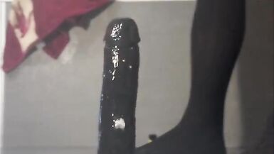 Sissy Slut Lisa Riding Toy Till Sissygasm - 6 image