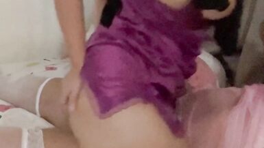 Chubby Muslim woman makes a slutty transvestite moan" - 11 image