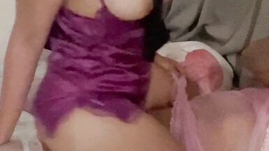 Chubby Muslim woman makes a slutty transvestite moan" - 14 image