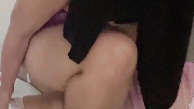 Chubby Muslim woman makes a slutty transvestite moan" - 15 image