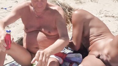 Sex show Stripchat, mobile version, 4K, nudist beach, shemale and guy, Gigi and Dave 07-05-2025, p1 - 11 image