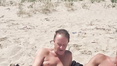 Sex show Stripchat, mobile version, 4K, nudist beach, shemale and guy, Gigi and Dave 07-05-2025, p1 - 12 image