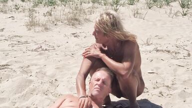 Sex show Stripchat, mobile version, 4K, nudist beach, shemale and guy, Gigi and Dave 07-05-2025, p1 - 13 image