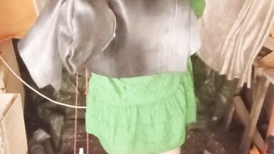 Green housewife with rubber head - 15 image