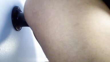 Watch this small dick petite tm in cute skirt fuk the wall - 12 image