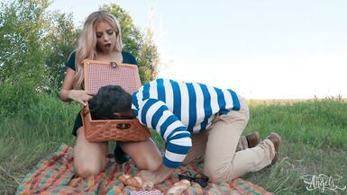 TRANS ANGELS - Hottie Angellica Good Strikes Again With Her Shenis & Her Big Tits And Gets Fucked By Only Matt - 4 image