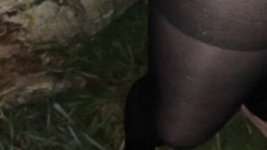 Stranger at night, cums in the ass, trans slut - 2 image