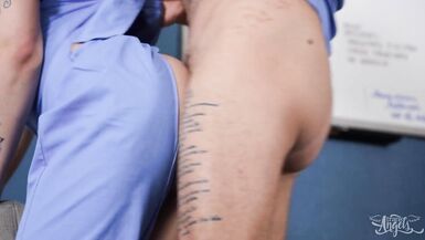 TRANS ANGELS - Hot Daisy Taylor Gets Her Ass Pounded And Licked By Handsome Chris Damned & She Gets A Sloppy Facial - 6 image