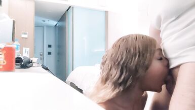 Massive Cock Staying Hard When He's Pounding Her TS Asshole And Creampie Her - 13 image