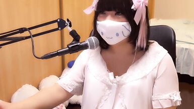 Erotically Dressed Electric Massager Masturbation - 1 image