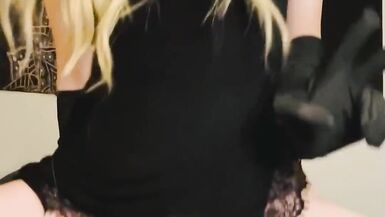 Getting stuffed with a dildo but it could be your cock 