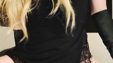 Getting stuffed with a dildo but it could be your cock  - 2 image