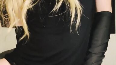 Getting stuffed with a dildo but it could be your cock  - 5 image