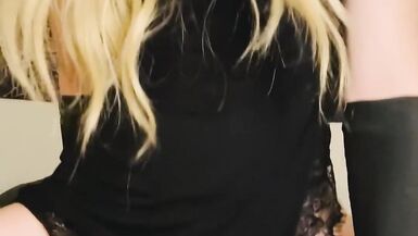 Getting stuffed with a dildo but it could be your cock 