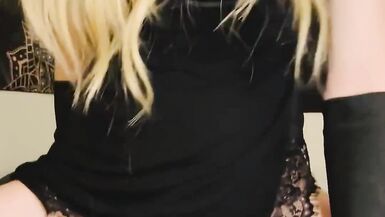 Getting stuffed with a dildo but it could be your cock 