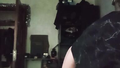 My first video. Lilith Serah Krauser moans from small dildo