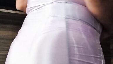 Sexy Pink Shinny Dress