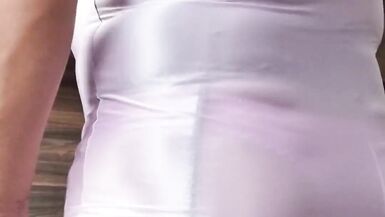 Sexy Pink Shinny Dress