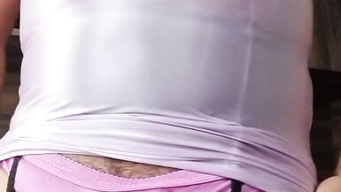 Sexy Pink Shinny Dress