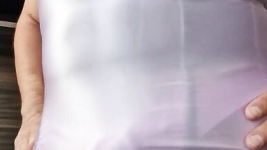 Sexy Pink Shinny Dress