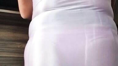 Sexy Pink Shinny Dress