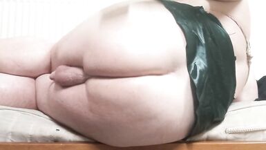 I'm a big whore, a depraved, dirty whore, I'm wearing my satin dress I feel so dirty that I can't stand the orgasm - 6 image