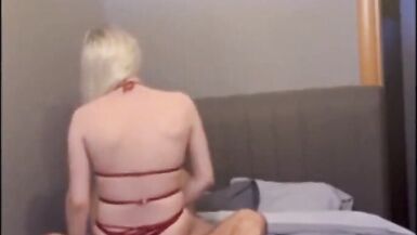 Guy Fucks Hot Trans with His Big Dick - 12 image