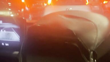 I stopped the taxi on the streets of Rome doing a transgressive