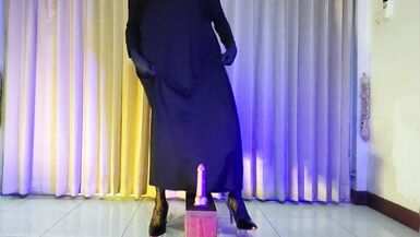 Muslim crossdresser solo - 1 image