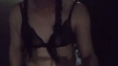 Sissy MariaStephanie as Wednesday Addams cosplay slut walk,ex wife task! - 14 image