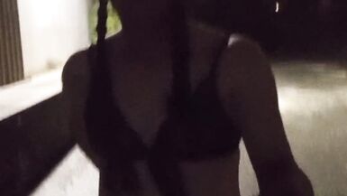 Sissy MariaStephanie as Wednesday Addams cosplay slut walk,ex wife task!