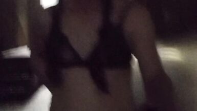 Sissy MariaStephanie as Wednesday Addams cosplay slut walk,ex wife task! - 4 image