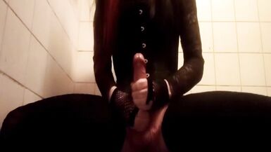 Biggest Cum Loads from a Hung Goth "Girl" - Fey1ts Big Cock Cumpilation - 12 image